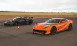 Video Đua bức tốc: McLaren Senna vs Ferrari 812 Competizione